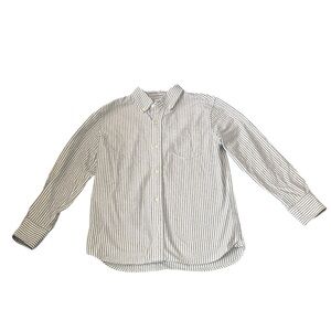 GAP Kids Long Sleeve Striped Button Down Shirt